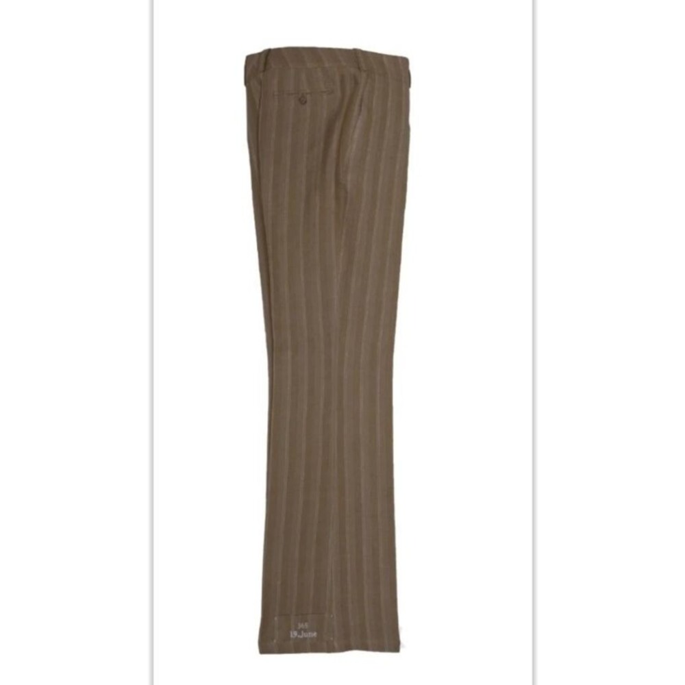 Women's Wide Cuff Business Dress Pants Brown/Taupe Size 20W Stretch NEW
